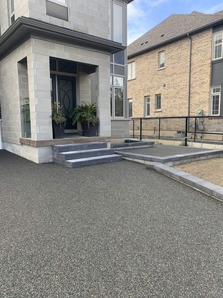 purepave permeable driveway in milton