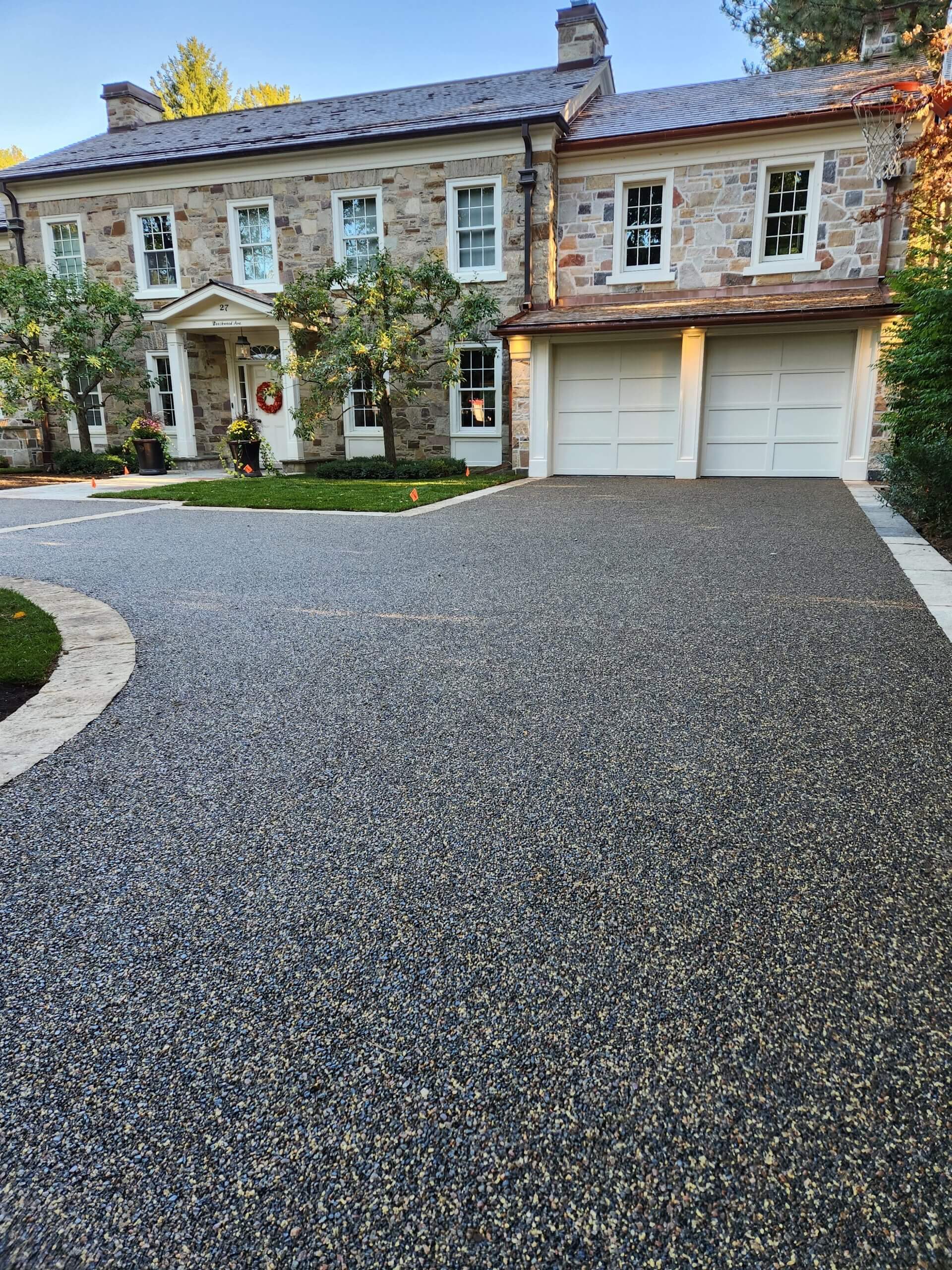 What is a permeable driveway?