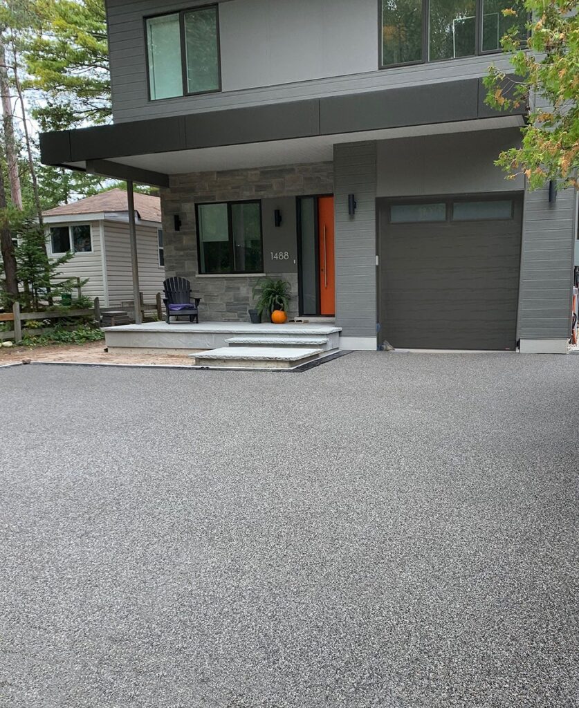 wasaga beach permeable driveway by dream pave