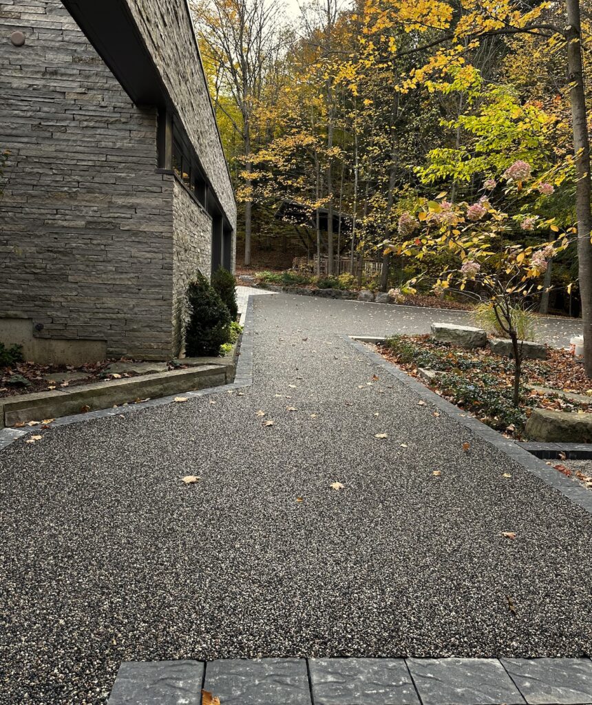permeable driveway by dream pave