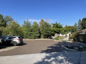 Permeable parking lot by dream pave