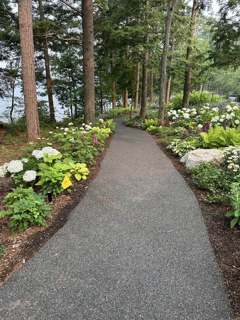 permeable cart path in muskoka by dream pave