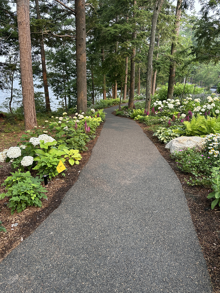 permeable cart path in muskoka by dream pave